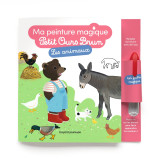 Les animaux - ma peinture magique petit ours brun