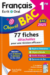 Objectif bac fiches détachables français 1re bac 2025