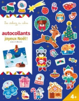 Autocollants joyeux noël ! avec 6 décors - pochette avec accessoires