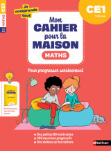 Mon cahier pour la maison - maths ce1