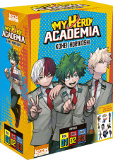 Coffret my hero academia vol. 1 à 3