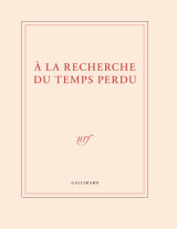 Grand carnet de dessin "à la recherche du temps perdu" (papeterie)