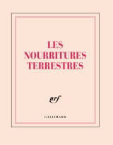 Carnet carré "les nourritures terrestres" (papeterie)