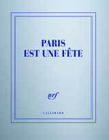 Carnet carré "paris est une fête" (papeterie)