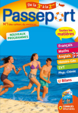 Passeport - toutes les matières de la 3e à la 2de - cahier de vacances 2021