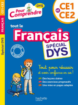 Pour comprendre français ce1-ce2 - spécial dys (dyslexie) et difficultés d'apprentissage