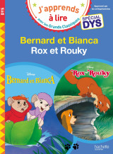 Disney - bernard et bianca / rox et rouky - spécial dys (dyslexie)