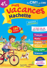 Mes vacances hachette - du cm1 au cm2 - cahier de vacances 2022