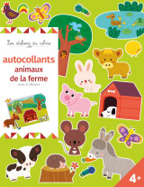 Autocollants animaux de la ferme - avec 6 décors