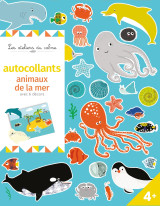 Autocollants  animaux de la mer avec 6 décors