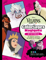 Disney - coloriages magiques - mystères - vilains