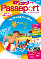 Passeport - du ce2 au cm1 (8-9 ans) - cahier de vacances 2022