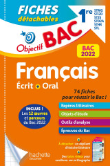 Objectif bac fiches détachables français 2022