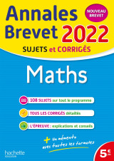 Annales brevet 2022 maths