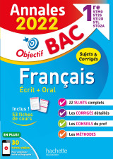 Annales bac 2022 - français 1res stmg - sti2d - st2s - stl - std2a - sthr