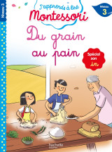 Du grain au pain (son in), niveau 3 - j'apprends à lire montessori