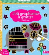 Joli graphisme à gratter  6 tableaux