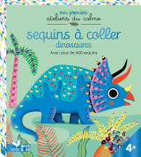 Sequins à coller dinosaures - boîte avec accessoires