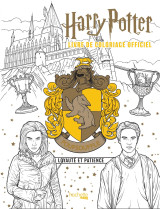 Harry potter - poufsouffle - le livre de coloriage officiel