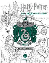 Harry potter - serpentard - le livre de coloriage officiel