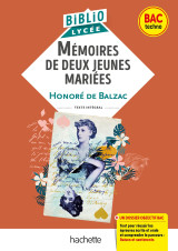 Bibliolycée - mémoires de deux jeunes mariées, balzac - bac 2025