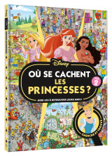 Disney princesses - où se cachent les princesses ? vol. 2 - cherche et trouve