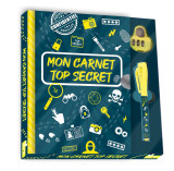 Mon carnet top secret - coffret avec stylo magique