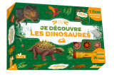 Je découvre les dinos - coffret avec lampe et kit excavation