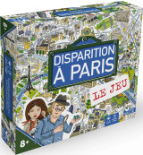 Disparition à paris - le jeu - coffret avec plateau et cartes