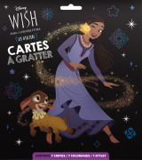 Wish, asha et la bonne étoile - pochette cartes à gratter - disney