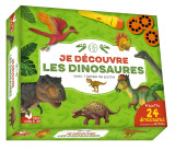 Je découvre les dinosaures - coffret avec lampe