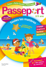 Passeport - j'entre en petite section - cahier de vacances 2022