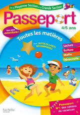 Passeport - de la moyenne à la grande section - cahier de vacances 2022