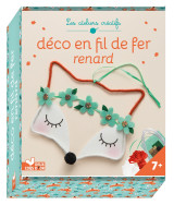 Déco en fil de fer renard - mini coffret avec accessoires