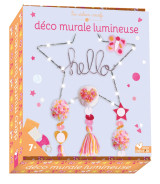 Décoration murale lumineuse - coffret avec accessoires