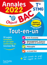 Annales bac 2022 -  stmg tout-en-un - nouveaux programmes