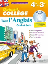 Objectif collège - tout l'anglais 4e-3e