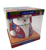 Coffret le chat de la fortune : tirelire