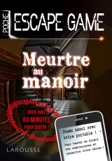 Escape game de poche - meurtre au manoir