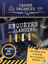 Cahier de vacances (adultes)  enquetes sur les larcins de lupin