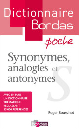 Dictionnaire bordas poche synonymes, analogies et antonymes