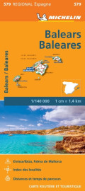 Carte régionale iles baleares