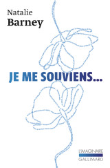 Je me souviens...