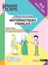 Réussir mon crpe : épreuve orale - leçon compil maths/français - 2022