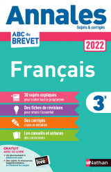 Annales brevet 2022 - français - corrigé