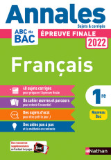 Annales bac 2022 - français 1re - corrigé