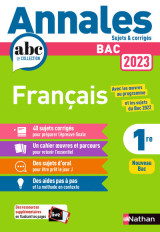 Annales bac 2023 français 1ère corrigés