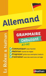 Le robert et nathan - allemand - grammaire débutant a1-a2