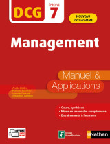 Management - dcg - epreuve 7 - manuel et applications - 2020