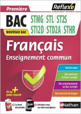 Guide bac techno - français 1re stmg/stl/st2s/sti2d/sti2a/sthr - réflexe - n° 63